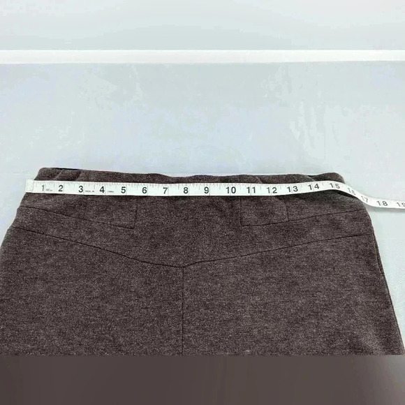Jennifer & Grace Size 10 Charcoal Brown Pencil Skirt - Picture 7 of 8